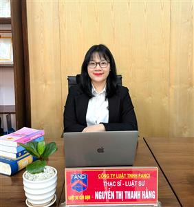 Luật sư Nguyễn Thị Thanh Hằng